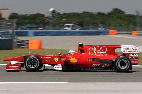 Ferrari's Formel 1 løb nummer 800 blev ingen stor succes